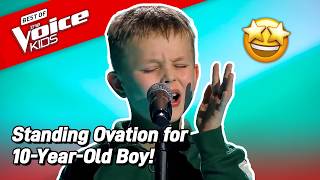 VIRAL SENSATION Bjarne Impresses Everyone on The Voice Kids 2024 😮 [upl. by Cott]