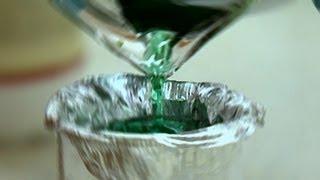 Copper Chloride and Aluminium reaction only [upl. by Dnob699]