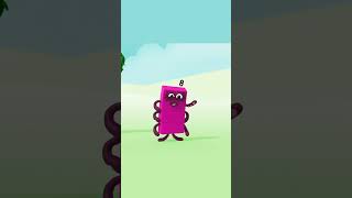 Aprende a CONTAR DEL 1 AL10  Parte 4  Ocho y nueve  Numberblocks en Español shorts [upl. by Merp]