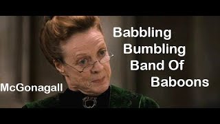 Harry Potter Remix 10 Hours  McGonagall Babbling Bumbling Band Of Baboons [upl. by Yellehs206]