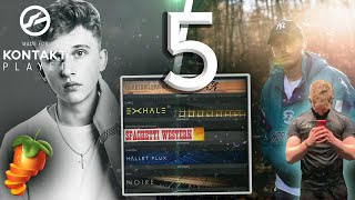 Top 5 most UNDERRATED Kontakt Banks 2021  Cubeatz Pvlace  Walkthrough FL Studio 20 [upl. by Julian]