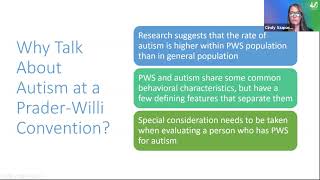 Understanding Prader Willi Syndrome amp Autism [upl. by Fates512]