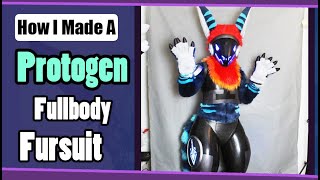 How I Made Fullbody Protogen Fursuit  Full Tutorial [upl. by Dhar]