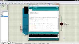 Tutorial  How to Simulate Arduino Program With Proteus [upl. by Kerek379]