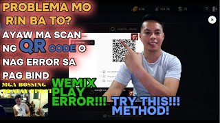 MIR4 GLOBAL  WEMIX PLAY QR CODE SCAN ERROR WHEN BINDING MIR4 ACCOUNT [upl. by Adamski]