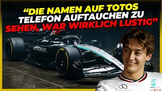 DIE OFFENE STELLE VON HAMILTON BEI MERCEDES HAT LUSTIGE SITUATIONEN VERURSACHT  FORMEL 1 [upl. by Ozkum708]