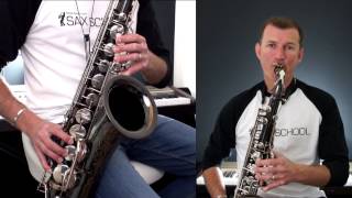 Getting started with Saxophone Overtones  Saxophone lesson from Sax School How to play saxophone [upl. by Aloysia509]