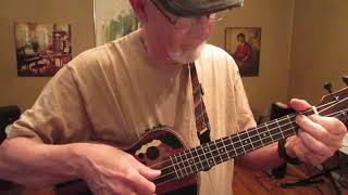 Davis Plays Tenor amp Baritone Ukuleles Tuned GCEA Which Sounds Best [upl. by Allac]