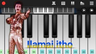 Ilamai itho song piano notes  Happy New Year  Sakalakala Vallavan  Kamal Hasan [upl. by Aicilic]