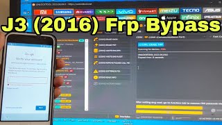 samsung j3 2016 smj320fn frp bypass by unlock tool [upl. by Ahsenyt]