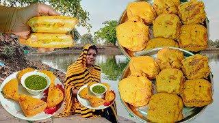 ब्रेड पकोड़ा एकदम आसान विधि के संग  bred pakoda recipe  cg vlogger Mamta [upl. by Hodge]