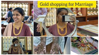 Gold Shopping For Marriage❤️trending vlog gold tamil shopping video vlogs vlogger youtube [upl. by Rennob]