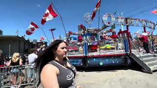 Calgary Stampede 2024 🇨🇦 All Rides calgary canada subscribe [upl. by Ahsienal238]