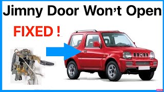 Suzuki Jimny Door Wont Open  Broken Door Lock  FIXED [upl. by Novia]