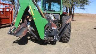 Lot   4a  JOHN DEERE 5510 BACKHOE [upl. by Tucker]