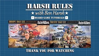 Harsh Rules Lets Learn to Play  Axis amp Allies Global 1940 [upl. by Mert]