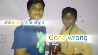 jolochip తిన్నాం gone wrong challenge jolochipchallenge viralvideo [upl. by Lesab]