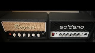 Bogner Ecstacy Mini vs Soldano SLO Mini [upl. by Nnahoj]