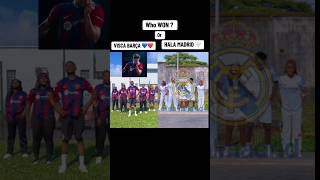 Barcelona or Réal de Madrid danse championsleague barcelona halamadrid viscabarsa duel parati [upl. by Yessydo]