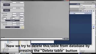 Siemens TIA Portal HMI tutorial – How to delete table in database from WinCC RT SQL  HMI RT [upl. by Leahcimsemaj]