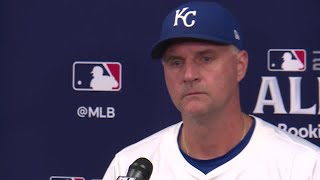 Kansas City Royals manager Matt Quatraros full comments after Game 4 loss to Yankees [upl. by Antoine]