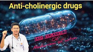 Anticholinergic drugs  Pharmacology  Bsc Nursing [upl. by Aihsekin]