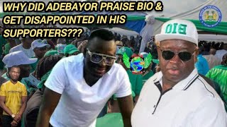 Why did Adebayor praise Bio and get disappointed in his supporters Check it out 1819 amp 20 message [upl. by Seen]