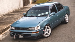 AE101 Toyota Corolla Build in 4 Minutes [upl. by Ehr]