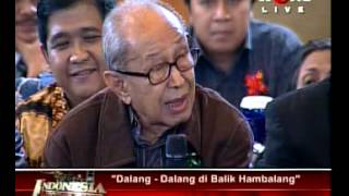 ILC  Prof J E Sahetapy Dalang2 di balik Hambalang [upl. by Jarad]