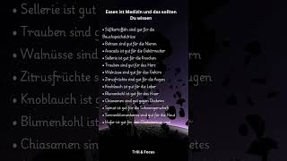 Essen ist Medizin und das sollten Du wissen motivation facts darkpsychology [upl. by Shultz]