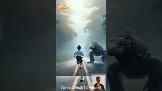 Ketakutan melihat komodo💥 ai shorts animation [upl. by Ranice648]