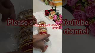 beautiful bridal styleinspo reels rajasthanibangles sat [upl. by Pallaton]