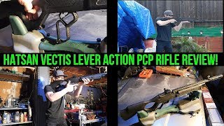 HATSAN VECTIS Lever Action PCP Air Rifle Full REVIEW Unboxing [upl. by Tony]