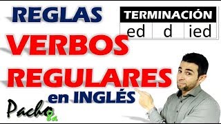 Las 5 reglas para la terminación ED que debes aprender  Verbos Regulares  Clases inglés [upl. by Shelley]