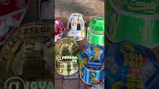 El Artesano De Latas De Refrescos ver video completo en mi canal de YouTube [upl. by Llet]