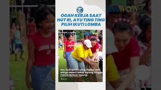 Ayu Ting Ting Ogah Kerja saat HUT RI Pilih Ikuti Lomba dengan Warga Sekitar Rumah [upl. by Thomasine697]