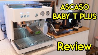 ASCASO BABY T PLUS Review  La Marzocco Mini Competition [upl. by Hanoy]