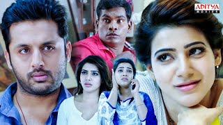 Nithin New Movie Scenes  Samantha Anupama  A Aa Hindi Dubbed Movie  Aditya Movies [upl. by Odnanreh]