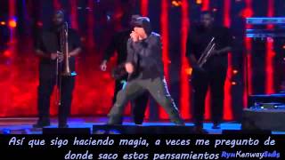 Eminem Ft Rihanna  The monster Live  Sub Español  Concert for valor 2014 [upl. by Dnalevelc]