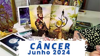 ♋CÂNCER JUNHO ✨COMEMORANDO✨PRONTOS PARA LIDERAR🎆TUDO QUE TOCAR FRUTIFICA🎉ABUNDÂNCIA DIVINA🌍🩵 [upl. by Rebmeced]