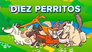 Diez perritos Canción infantil de Traposo [upl. by Dearborn]