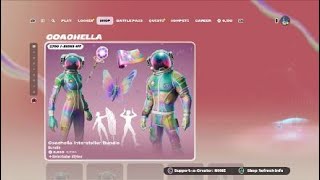 COACHELLA INTERSTELLAR BUNDLE quotICON SERIES”  3000 VBUCKS FORTNITE CHAPTER 5 SEASON 2 [upl. by Tyrus255]