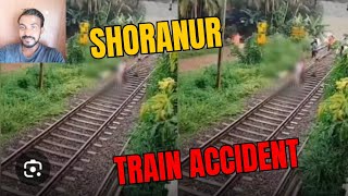 Shoranur train accidentPalakkadKerala expressBharathapuzhaKochin bridgeShoranur [upl. by Ymme]