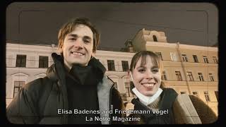 Elisa Badenes and Friedemann Vogel a few words for Russian audience after the Dance Open Gala [upl. by Ynafit376]