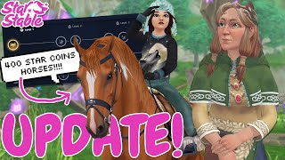 HORSE DISCOUNTS FREE ITEMS NEW FEATURES amp PATHS STAR STABLE UPDATES 😱 [upl. by Ecinaej373]