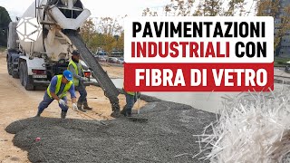 FIBRA DI VETRO nel calcestruzzo [upl. by Lamonica]