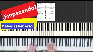 Clases de Piano para Principiantes Lección Introductoria [upl. by Pharaoh]