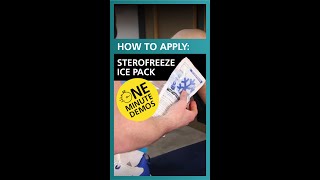 How to use the Sterofreeze Instant Ice Pack  One Minute Demos  YouTube Shorts [upl. by Elacim]