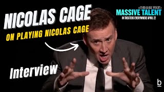 Nicolas Cage Interview  Playing Dracula in Renfield The Unbearable Weight of Massive Talent [upl. by Ariella]