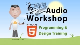 Audio Workshop 8 Song Select Playlist JavaScript Tutorial [upl. by Adnohsel]